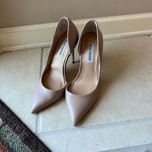 Steve Madden Nude D’Orsay Drea Heels